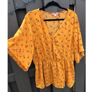 Hello Mustard Blouse
